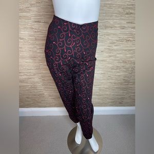 Vintage beautiful embroidered pants